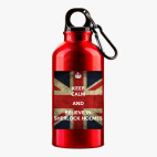 Металлическая бутылка 400 мл UV-DTF