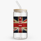 Банка с бамбуковой крышкой