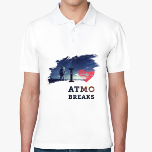 Рубашка поло I love atmo breaks