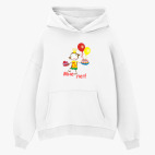 Толстовка худи оверсайз