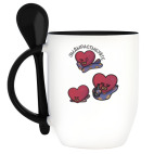 Кружка с ложкой