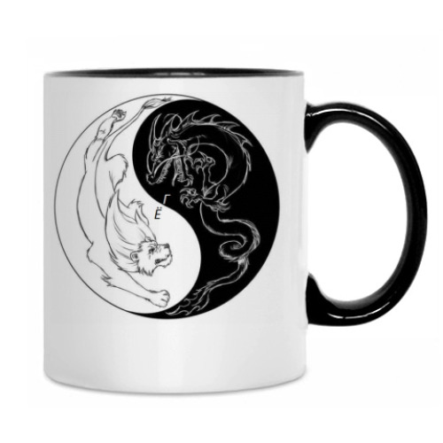 Кружка с принтом «ЁГ»