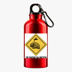 Металлическая бутылка 400 мл UV-DTF