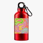 Металлическая бутылка 400 мл UV-DTF