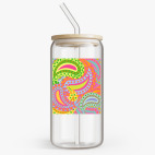 Банка с бамбуковой крышкой