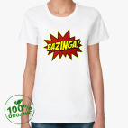 Женская футболка органик