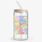 Банка с бамбуковой крышкой