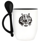 Кружка с ложкой