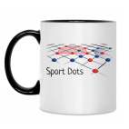 Кружка двухцветная