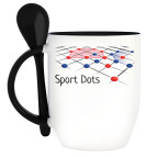 Кружка с ложкой