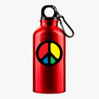 Металлическая бутылка 400 мл UV-DTF