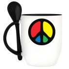 Кружка с ложкой