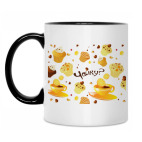 Кружка двухцветная