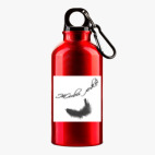 Металлическая бутылка 400 мл UV-DTF