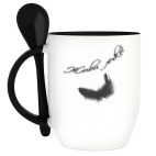 Кружка с ложкой