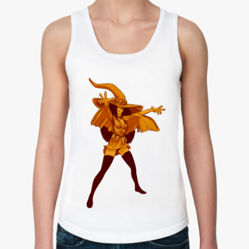 Женская майка с принтом Ведьма