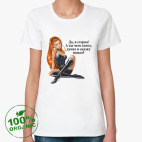 Женская футболка органик