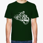 Скелет байкер