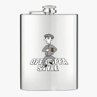 Фляжка стальная