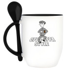 Кружка с ложкой