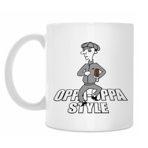 Кружка с принтом Oppa oppa