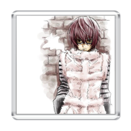 Магнит с принтом Метт