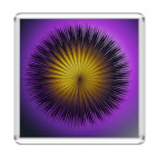 Магнит 6.5 x 6.5 см Абстракция