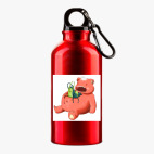 Металлическая бутылка 400 мл UV-DTF