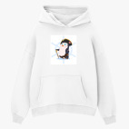 Толстовка худи оверсайз