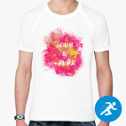 Мужская спортивная футболка