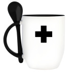 Кружка с ложкой