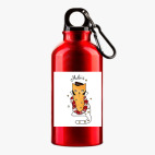 Металлическая бутылка 400 мл UV-DTF