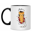 Кружка двухцветная