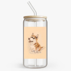 Банка с бамбуковой крышкой