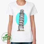 Женская футболка органик