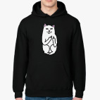 Кот показывающий фак