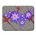 Коврик для мыши Цветы на крови