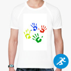 Мужская спортивная футболка