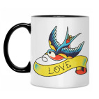 Кружка двухцветная