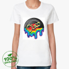 Женская футболка органик