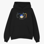 Толстовка худи оверсайз