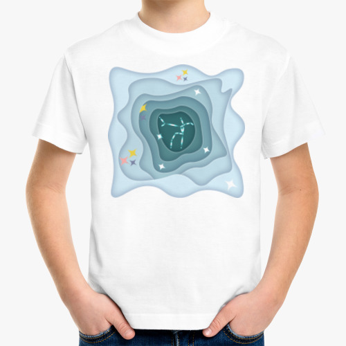 Детская футболка Созвездие Андромеды