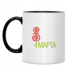 Кружка двухцветная