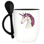 Кружка с ложкой