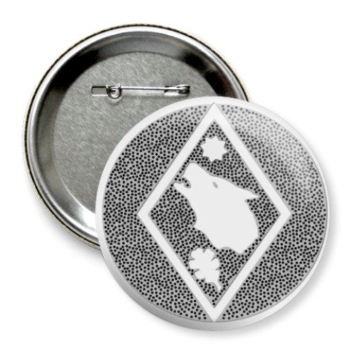 Значок 75мм Ведьмак - амулет