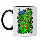 Кружка двухцветная