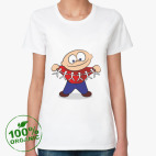 Женская футболка органик