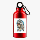 Металлическая бутылка 400 мл UV-DTF