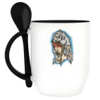 Кружка с ложкой