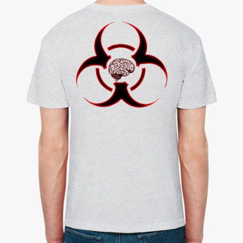 Футболка с принтом Biohazard